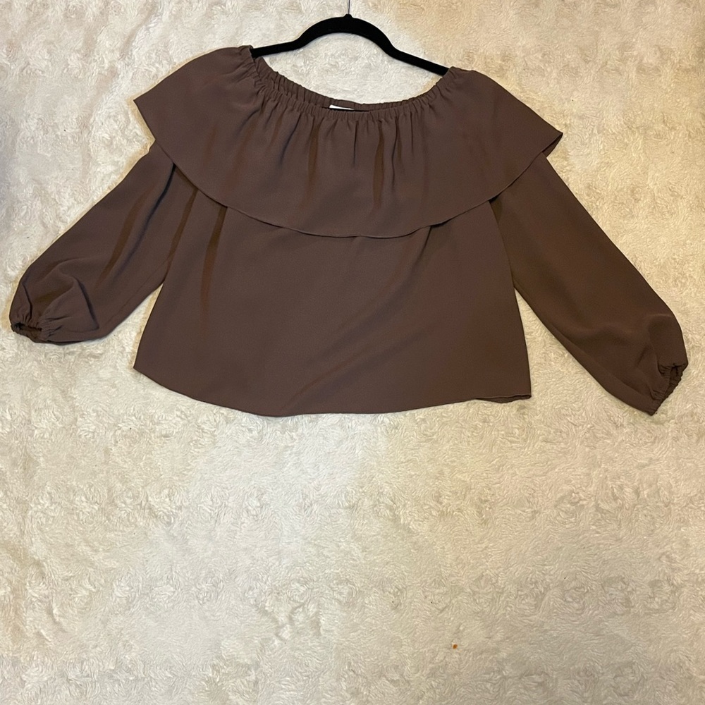Aritzia Wilfred Morel Blouse Size Xs - Picture 2 of 9